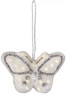 Набор из четырёх ёлочных украшений Christmas Pearls 10 CM 11