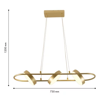 Подвесной светильник Abris 73X19X80 CM 3