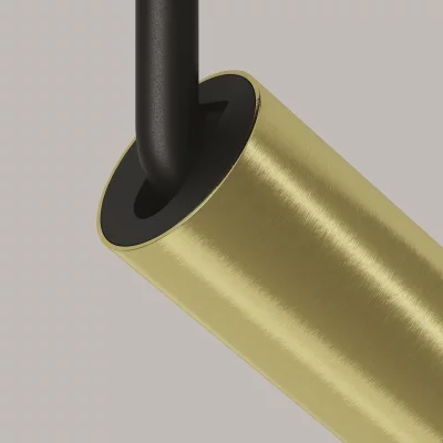 Трековый светильник Focus LED черный/золотой 16