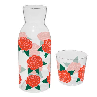Набор из графина и стакана rose 5