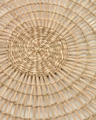 Набор из 2 круглых плейсматов из натуральных волокон Palau 38X38 CM 4