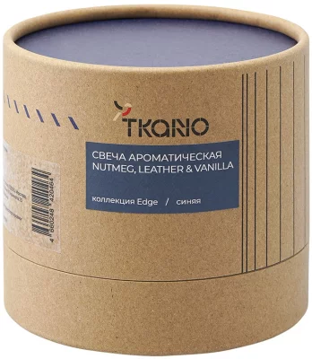 Свеча ароматическая Nutmeg Leather & Vanilla 60 часов горения 4
