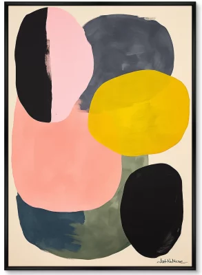 Набор из двух постеров на холсте Colors and Forms 75X105 / 75X105 CM 3