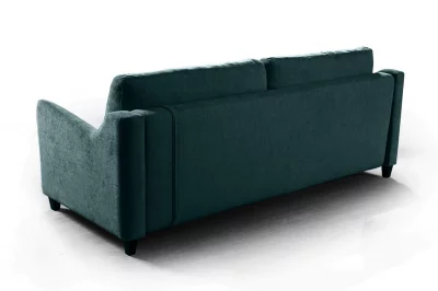 Диван-кровать Стокгольм прямой велюровый зеленый 224X97X90 CM 4