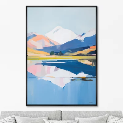 Постер на холсте Landscape collection The Reflection 75X105 CM 6