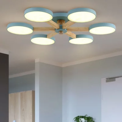 Потолочный LED-светильник Turna 69X69X12 CM 9