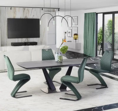 Раскладной обеденный стол Fangor 160-220X90X76 CM 13