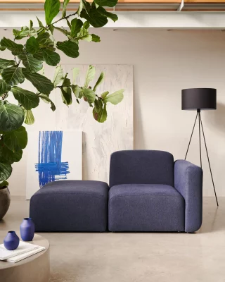 Модульный диван на 1 место с модулем спинки Neom синий 169X89X78 CM 3