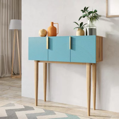 Консоль Line 90X40X90 CM blue 3