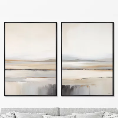 Набор из двух постеров на холсте Salt Lake 75X105 / 75X105 CM 8