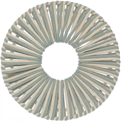 Корзина плетеная Dholak Mint Ethnic 30X30X40 CM 6