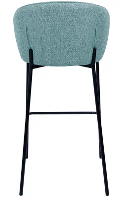 Стул барный Milan 52X54X102 CM бирюзовый 4