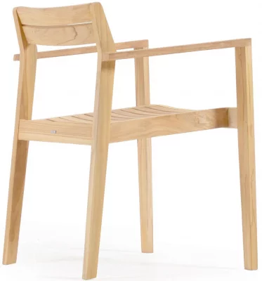 Стул из тика Victoire 58X55X75 CM 3