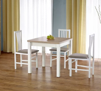 Раскладной обеденный стол Gracjan 80-160X80X76 CM 4