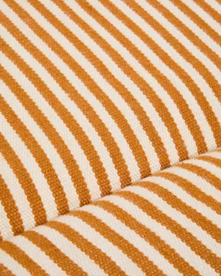 Оранжевая полосатая подушка для шезлонга Dirome из 100% ПЭТ 50X175 CM 4