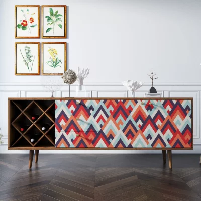 Комод с бутылочницей Berber 180X40X70 CM 4