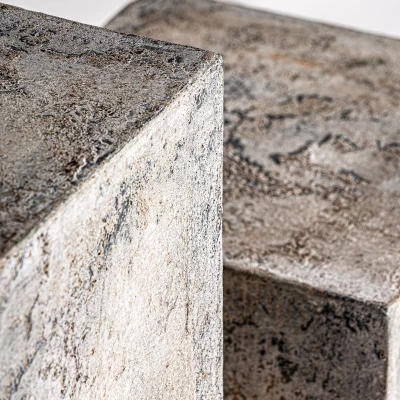 Набор из двух декоративных подставок Arvit 40X40X90 / 30X30X68 CM 5