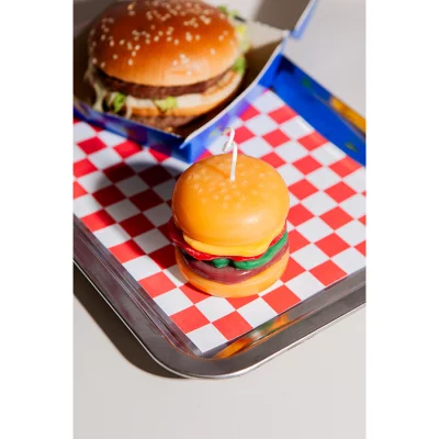 Свеча fast food, burger, 6 см 3