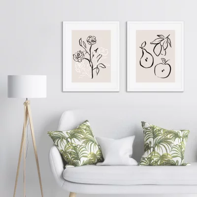 Набор из двух постеров The Flora 42X52 / 42X52 CM 4