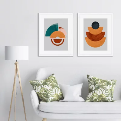 Диптих Geometric Fashion 42X52 / 42X52 CM 4