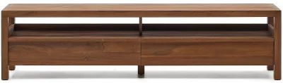 Тумба под телевизор из тика Sashi 200X40X50 CM 7