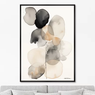 Постер на холсте Spilled drops 75X105 CM 6
