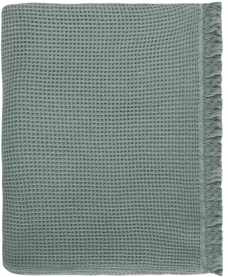 Покрывало вафельное Essential 230X250 CM цвета шалфея 9