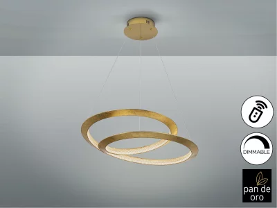 Подвесной светильник Eternity Ø60 золотой DIM 60X15 CM 10