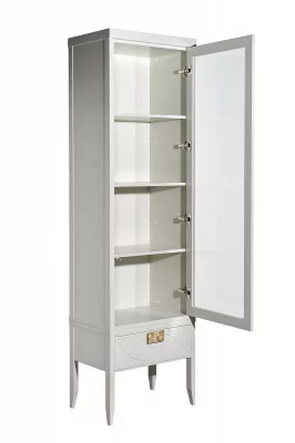 Прикроватная тумба бежевая с 1 ящиком 40X60X50 CM 9