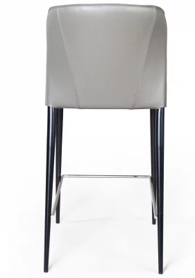 Стул полубарный Albert 44X55X99 CM серый 5