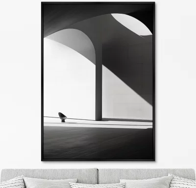 Репродукция на холсте Architecture Curves of arches 75X105 CM 6