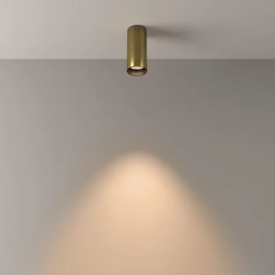 Потолочный светильник FOCUS LED латунь круглый 5