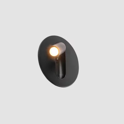 Бра с ридером TIMIT черное LED 2700K 14.5X5.3X14.5 CM 4