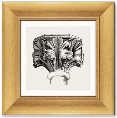 Набор постеров Stone ornaments 36X36 / 36X36 / 36X36 / 36X36 CM 6