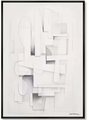 Набор из двух постеров на холсте Search for the shapes 75X105 / 75X105 CM 3