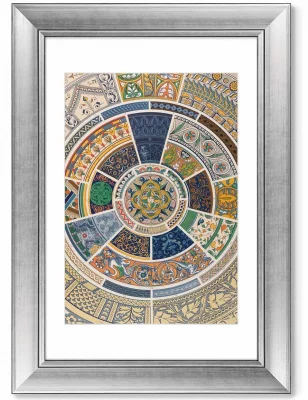Диптих Grammar of Ornament 51X71 / 51X71 CM 3