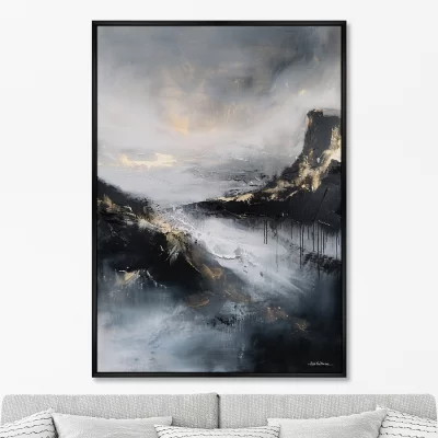 Репродукция картины на холсте Waiting for the Storm 75X105 CM 6