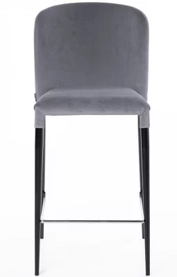 Стул полубарный Albert 44X55X99 CM светло-серый 5