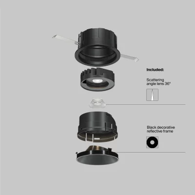 Встраиваемый светильник Образ 8.3X8.3X7 CM 12