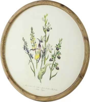 Комплект из четырёх панно Flora Ø50 CM 10