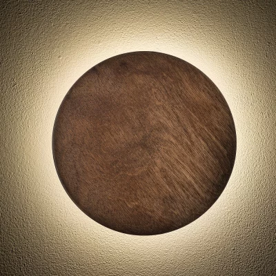 Настенный декоративный светильник Ring Timber Led 5