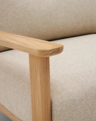 Диван для патио из тика Tirant 212X96X76 CM 6