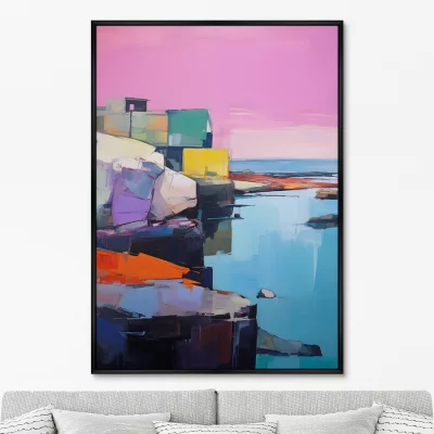 Постер на холсте Landscape collection To the sea 75X105 CM 6