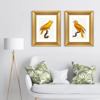 Диптих The Parrot of Paradise 41X51 / 41X51 CM 5