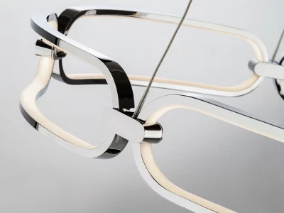Подвесной светильник Colette LED хром 60X10 CM 10