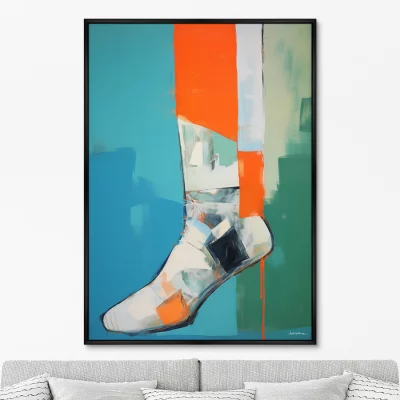 Постер на холсте The Shoes 75X105 CM 6