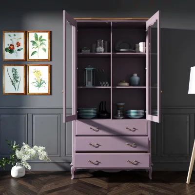 Витрина Leontina 100X40X202 CM 3