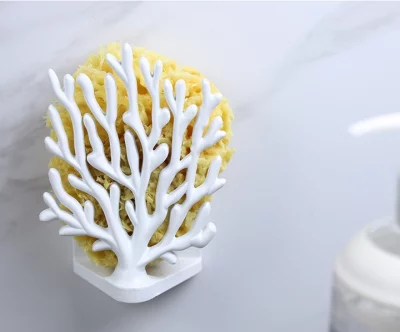 Держатель для мочалок Coral Sponge 8X5X11 CM белый 3