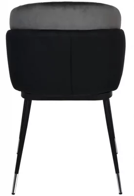 Стул Peki 60X61X80 CM чёрно-серый 4