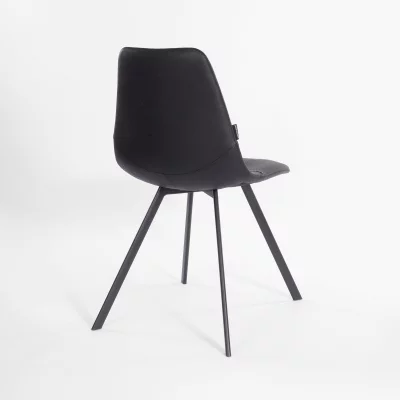 Стул Бормио черная экокожа 46X58.5X84 CM 4